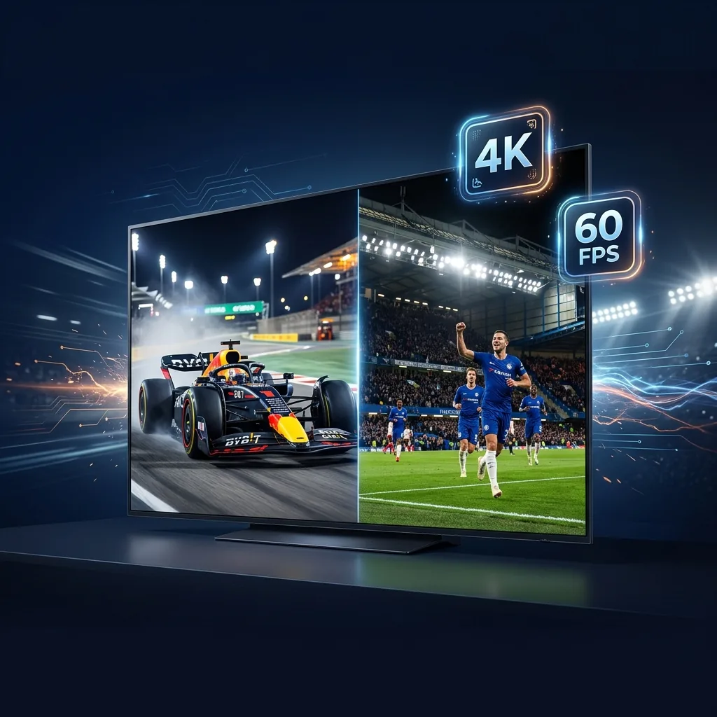 F1 en Eredivisie Live Kijken in 4K 60FPS
