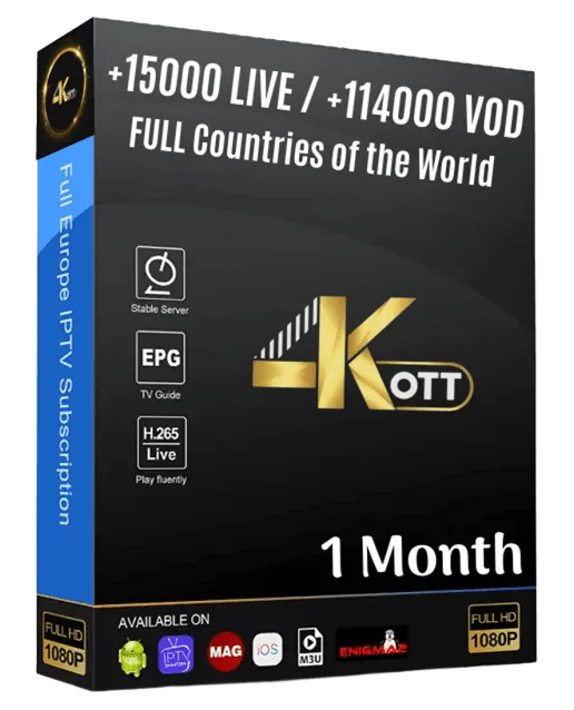 IPTV Harmony 1 Maand Abonnement - Premium IPTV Nederland